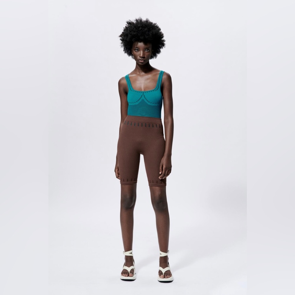 Zara Perforated Bodysuit